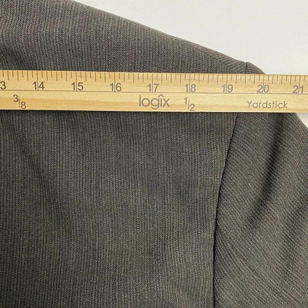Hugo Boss Blazer Mens 40R Gray‎ Apollon Akropolis Wool Blend 2 Button Sport Coat